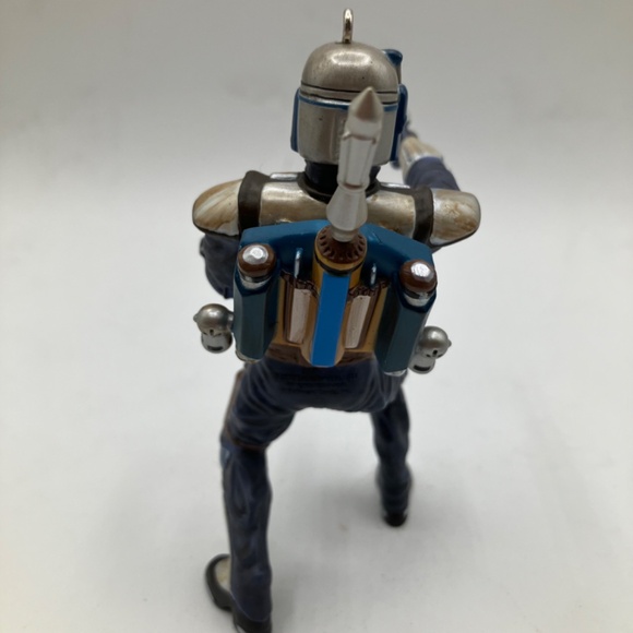 Star Wars Ornament Vintage Hallmark Jango Fett "Attack of The Clones"  In Box - Picture 5 of 9